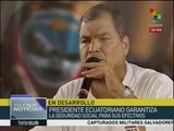 Correa: Las fuerzas armadas no deben ser una República aparte