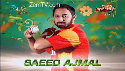 Saeed Ajmal Takes Wicket on First Ball on his Over