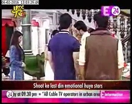 Show ke Last Din main Ladka hote hui Bhi RV roya Ladkiyon ki Taraah 7th February 2016 Meri Aashiqui Tum Se Hi