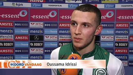 Idrissi: Altijd lekker om belangrijk te zijn - RTV Noord