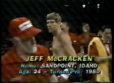 Boxing - 10 rnd Middleweight Bout w Thomas Motor City Cobra Hearns vs Jeff The Mac Attack McCracken
