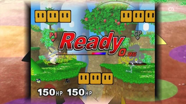 Pichu Vs Mr Game & Watch - Stamina Special Melee - Super Smash Bros Melee