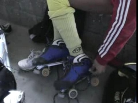 Apprendre à lacer ses rollers par Michaël