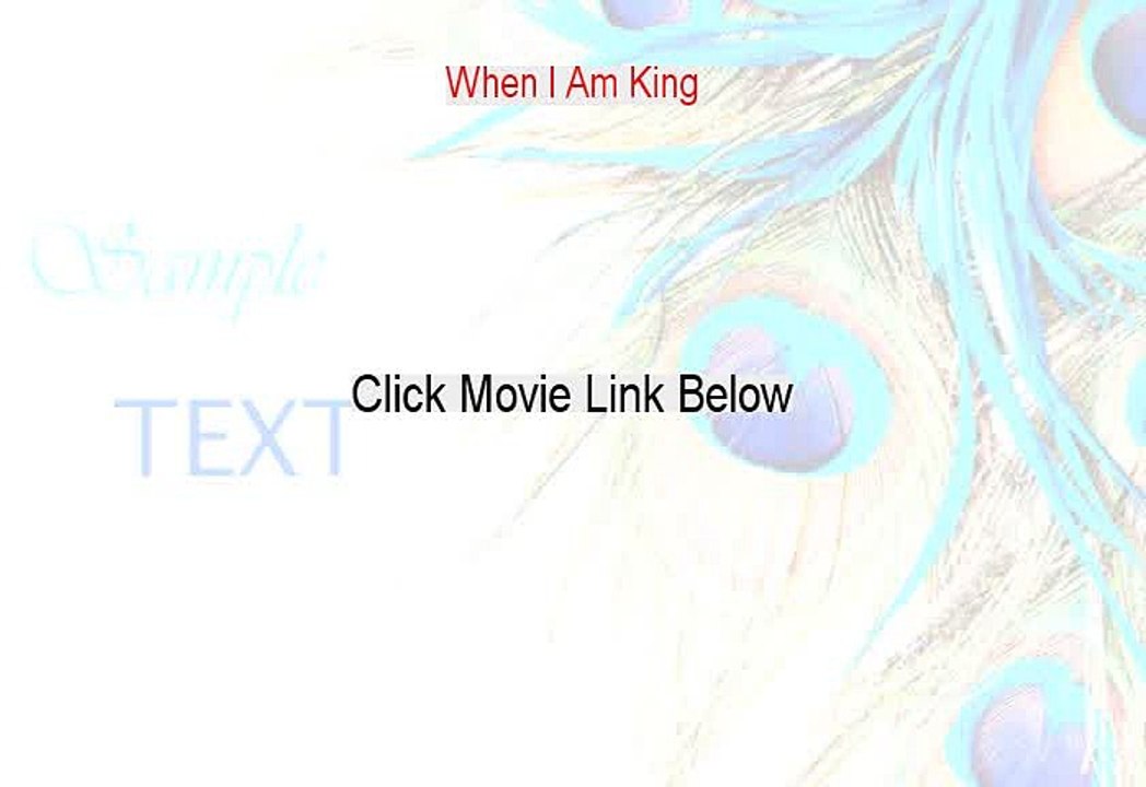 When I Am King Stream Free Online 1981