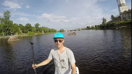 SUP серфинг в Выборге. [Surfholidays, серфинг]