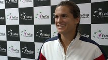 Fed Cup 2016 #FRAITA : Mauresmo a vécu une belle rencontre