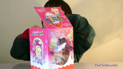 Download Video: Maxi Kinder Surprise Egg Polly Pocket Easter Egg Unboxing , Polly Pocket Surprise Toys