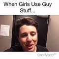 When Girls Use Guys Stuff | My GF always uses MY razor!!!! Haha | Funny Videos 2015