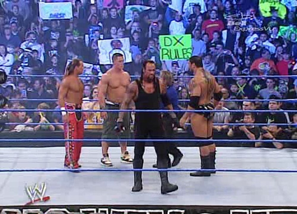 Batista & The Undertaker vs Shawn Michaels & John Cena video Dailymotion