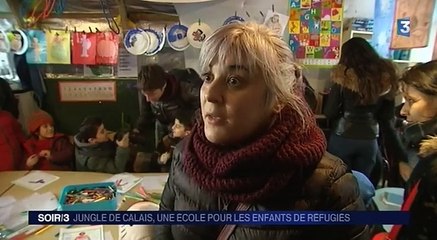 Migrants à Calais : une école ouvre ses portes