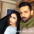 Hilarious Dubsmash Video of Humaima Malik and Mohib Mirza
