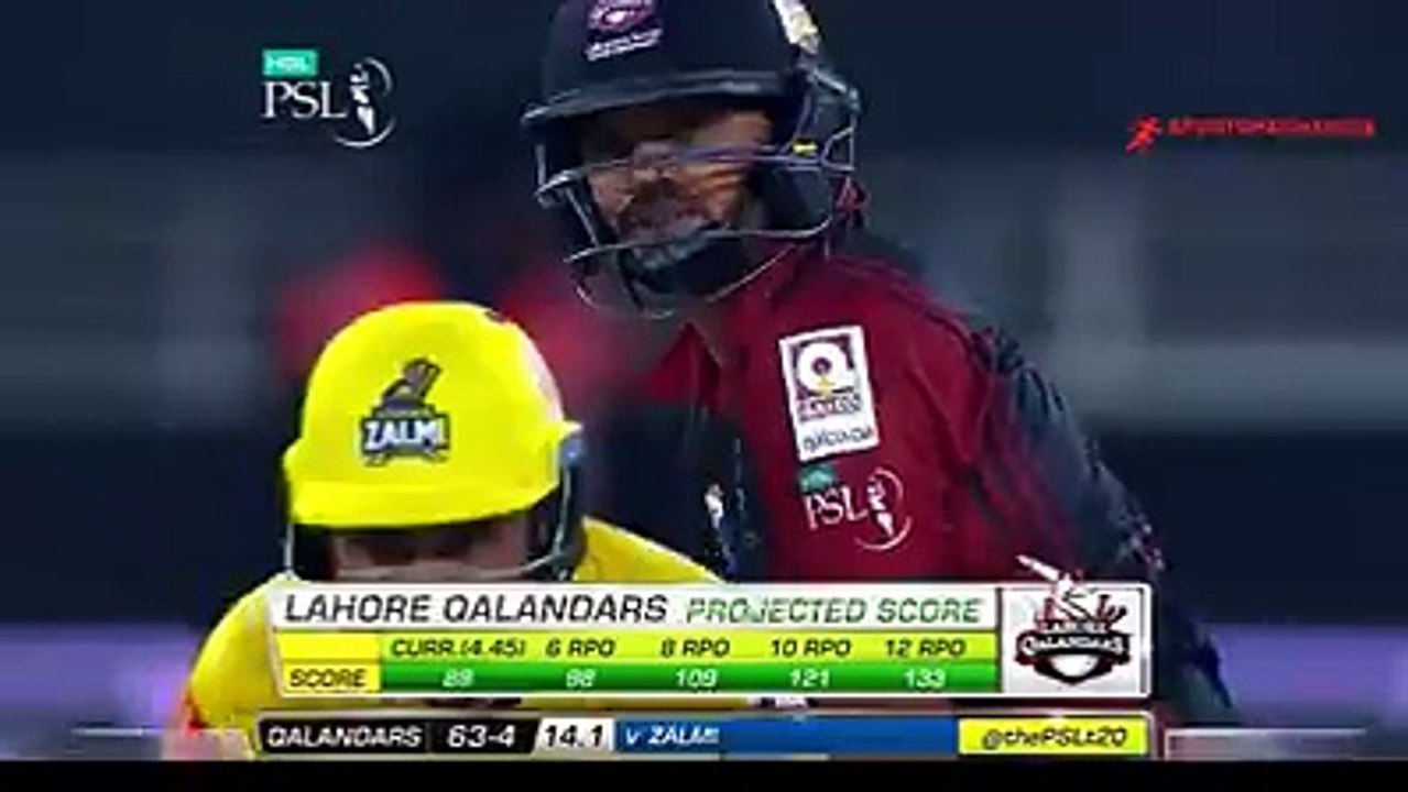 Azhar Ali Caught on Asghar's Ball In PSL