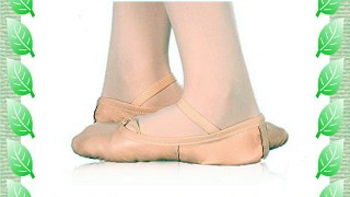Happy Dance Ballet - Zapatillas de media punta unisex color salmón talla 31