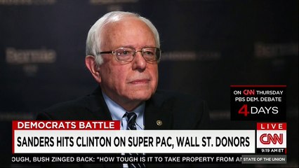 Bernie Sanders tries to distance himself from Elizabeth Warren attack