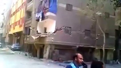 Nepal’de deprem anı kameralara böyle yansıdı