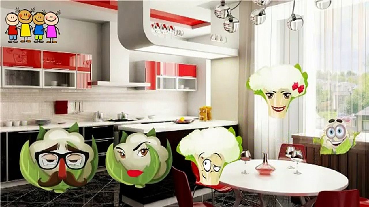 Finger Song | 2D Cauliflower-Caps-Rugby Ball-Base Ball Finger Family | Educational Video for Toddler (Funny Videos 720p)