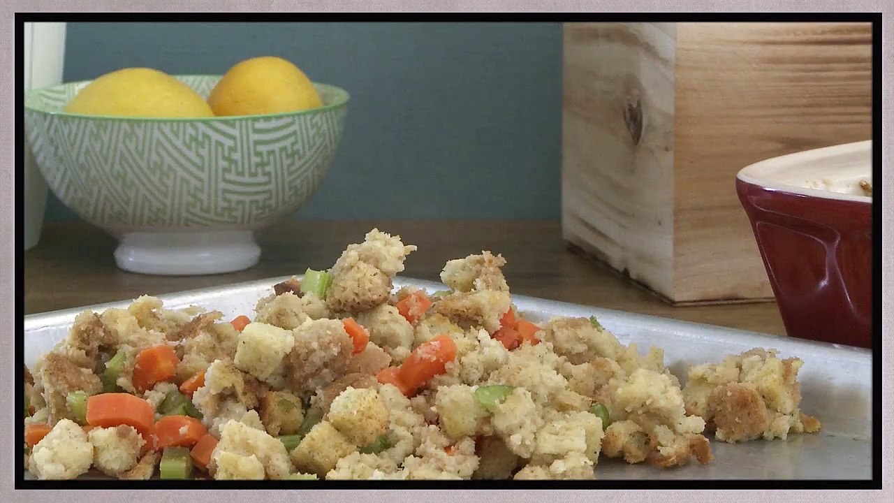 Thanksgiving Recipes How to Fix Soggy Stuffing Видео Dailymotion
