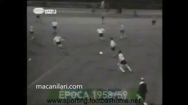 08.10.1958 - 1958-1959 European Champion Clubs' Cup 1st Qualifying Round 2nd Leg Sporting Lisbon 2-1 FC Utrecht