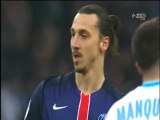 2' Zlatan Ibrahimovic Goal HD - Olympique Marseille 0-1 PSG   07.02.2016
