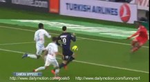 Zlatan Ibrahimovic Goal Marseille 0 - 1 PSG Ligue 1 7-2-2016