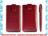 Favory Pull Tab Case - Funda para Samsung Galaxy S4 Mini rojo
