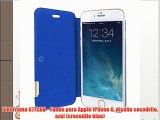 Piel Frama 677COB - Funda para Apple iPhone 6 diseño cocodrilo azul (crocodile blue)