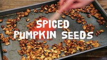 Halloween Recipes - How to Make Spiced Pumpkin Seeds