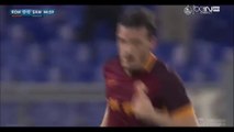 1-0 Alessandro Florenzi - AS Roma v. Sampdoria 07.02.2016 HD -