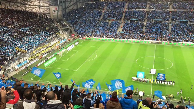 OM-PSG : un Vélodrome en délire pour l'entrée des joueurs