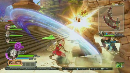 Dragon Quest Heroes, parte 12, Colisea, encuentro con el alcalde
