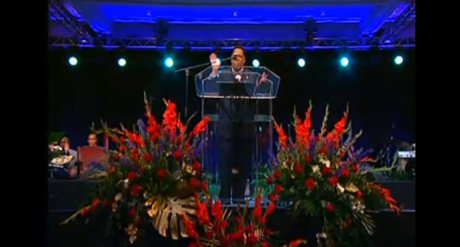 Bishop C. Shawn Tyson Preaching Pentecostal Assemblies of the World 100th Summer Convention
