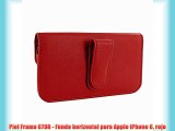 Piel Frama 679R - Funda horizontal para Apple iPhone 6 rojo