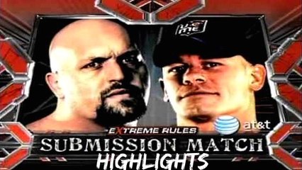 Extreme Rules 2009 - Submission Match - Big Show vs John Cena Highlights