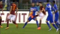 Diego Perotti  super shot Goal - AS Roma 2 - 0 Sampdoria - 07-02-2016
