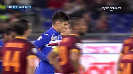 Fernando Goal HD - AS Roma 2-1 Sampdoria - 07-02-2016