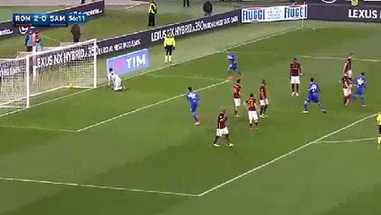 Fernando Goal HD - Roma 2-1 Sampdoria Serie A 07.02.2016