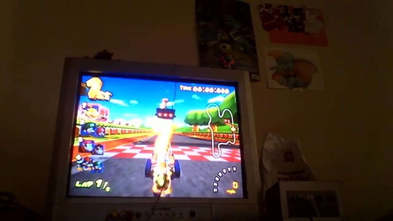 mario kart double dash mario & bowser jr (FULL HD)