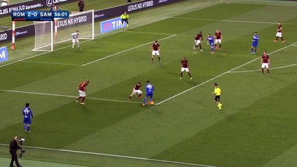 Fernando Goal - AS Roma 2-1 Sampdoria 07.02.2016