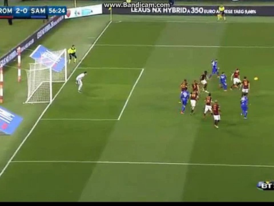 Roma Vs Sampdoria 2-1 Pjanic OWN Goal HD 2016