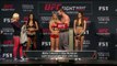 Un combattant UFC demande sa copine en mariage pendant la pesée au Fight Night Las Vegas