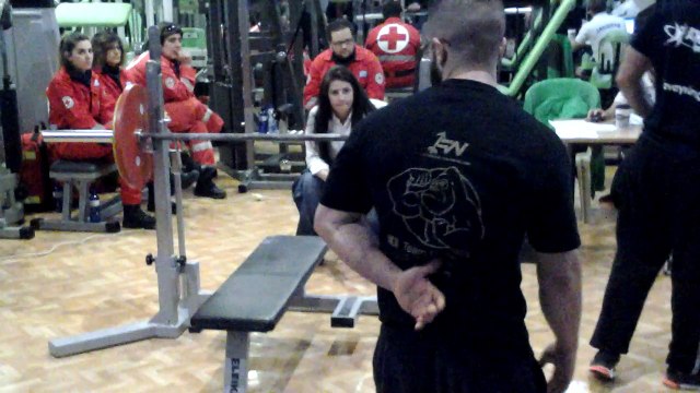 Evia Powerlifting battle- Iron&Steel , cat: -75kg, Bench Press 3rd attempt 110 kg