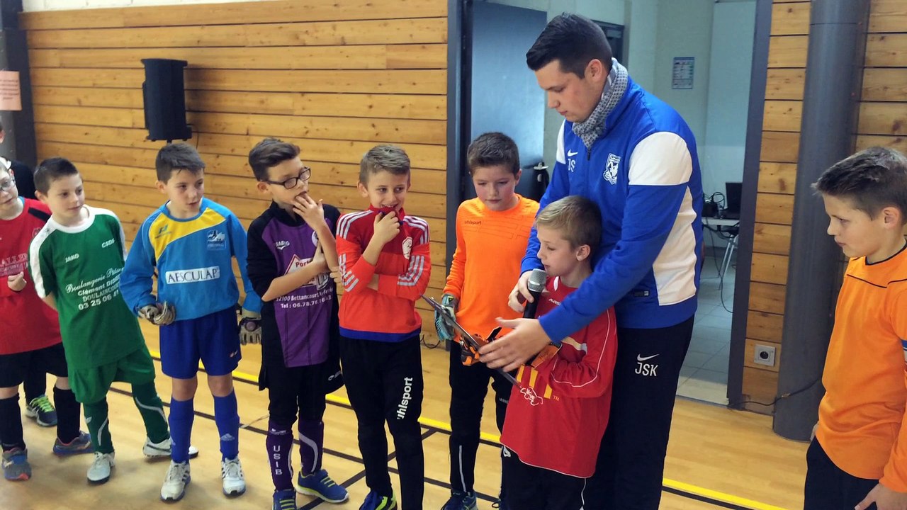 Lecture des Valeurs du Foot (tournoi Futsal U11 club)