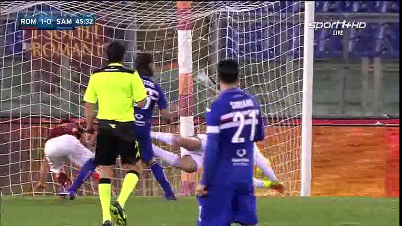 All Goals HD - AS Roma 2-1 Sampdoria - 07-02-2016