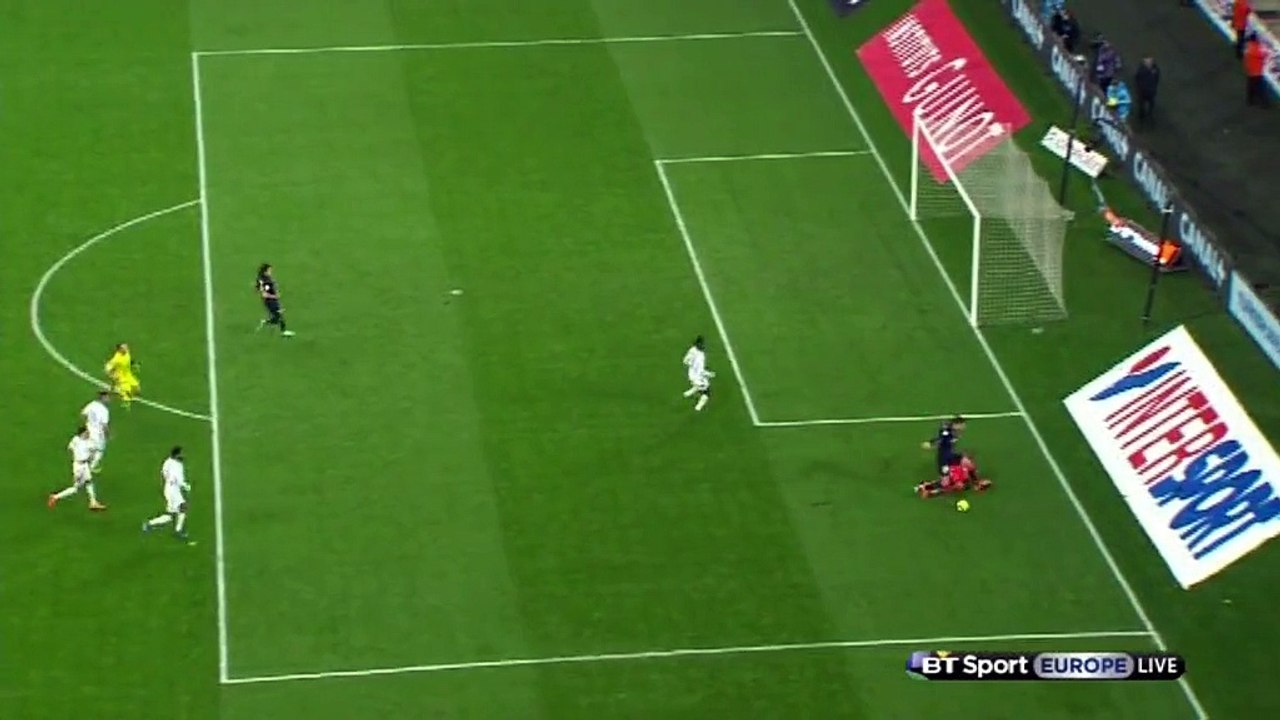 1-2 Ángel Di María Goal France  Ligue 1 - 07.02.2016, Olympique Marseille 1-2 Paris St. Germain