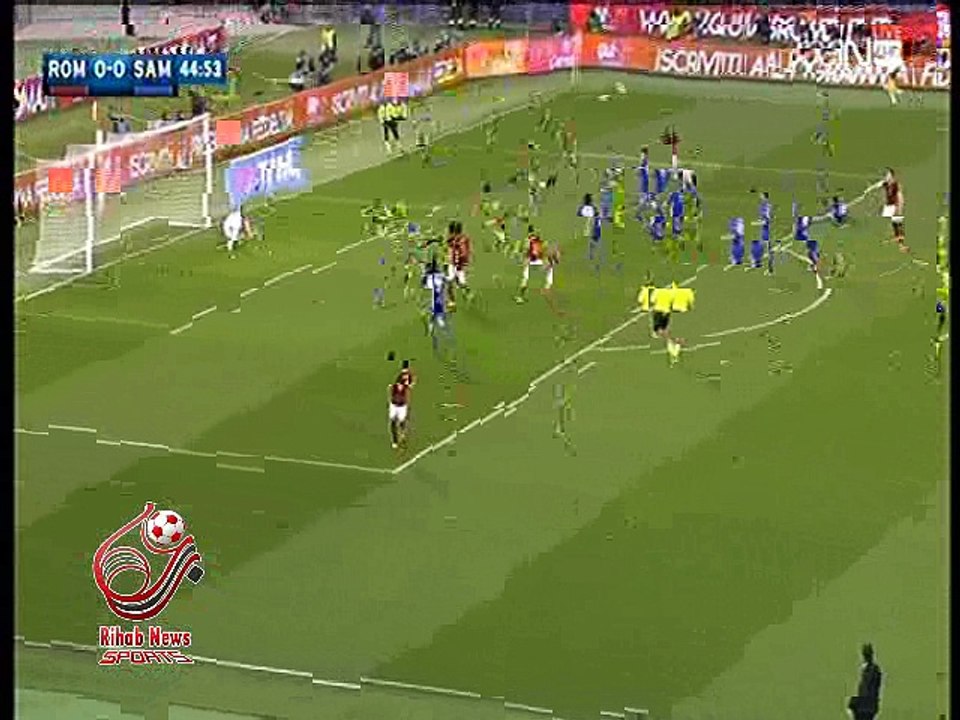 اهداف مباراة ( روما 2-1 سامبدوريا ) الدورى الايطالي
