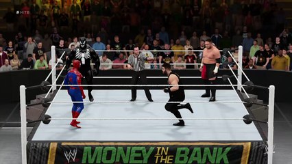 WWE 2K16 fatal 4way