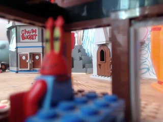 lego spongebob squids day off