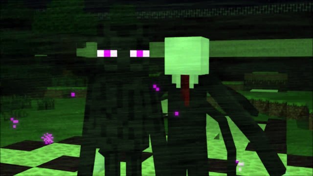 Minecraft Kombat - Slenderman vs Enderman