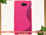 Samrick 'S' Ola Hydro Gel Funda Protectora Para Sony Xperia M2 - Rosado (Pink)