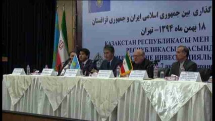 Kazakhstan, Iran aim to quintuple bilateral trade